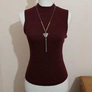 GARAGE Midi Turtle Neck Cami